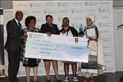 Minister and Deputy Minister and The District Mayor of Rustenburg Hand over the Ward to Adopt a River Category winners